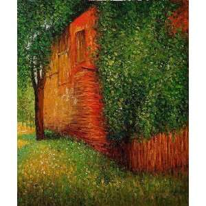  Oil Painting Farmhouse At Kammer Gustav Klimt Hand 