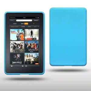   KINDLE FIRE SILICONE SKIN BY CELLAPOD CASES BLUE 
