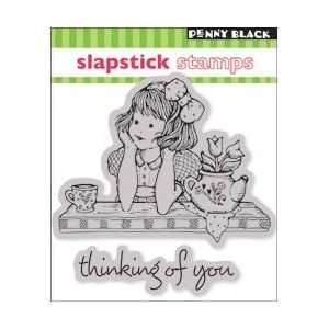  Penny Black Cling Rubber Stamp 4X5 Thinking Of You: Home 