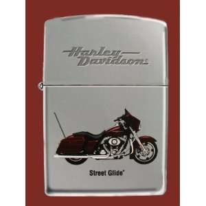  Harley Davidson Motor Cycles Street Glide Zippo Lighter 