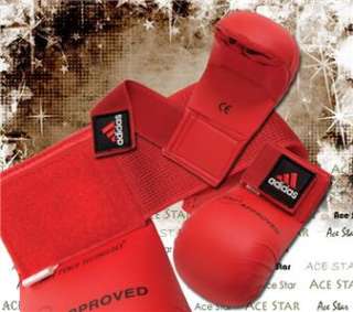 Adidas PU Mitts WKF Approved Karate Sparring Gloves  