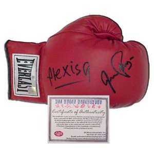 Aaron Pryor and Alexis Arguello Dual Autographed Everlast Boxing 
