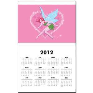  Calendar Print w Current Year Fairy Princess Love 
