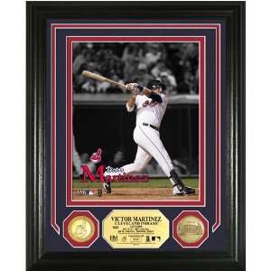  Victor Martinez 24KT Gold Coin Photo Mint Sports 