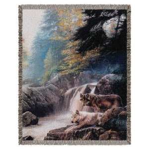  Lonely Virgil Wolves Pictorial By Kevin Daniel Tapestry 