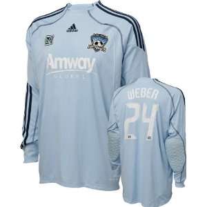  Andrew Weber Game Used Jersey San Jose Earthquakes #24 