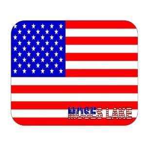  US Flag   Moses Lake, Washington (WA) Mouse Pad 