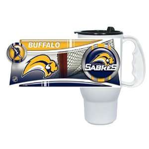  Buffalo Sabres 16 oz Plastic Roadster Travel Mug: Sports 