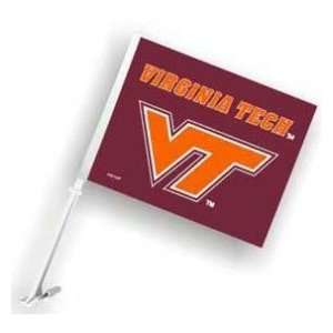  Virginia Tech Hokies Car Flag