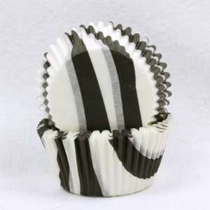 Zebra Cupcake Baking Cups:  Kitchen & Dining