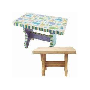  Rectangle Wooden Stool