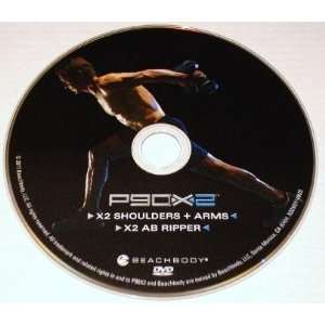   P90X2 Workout DVD X2 SHOULDERS+ARMS & X2 AB RIPPER 