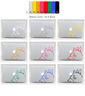 Totoro Laptop Macbook Air Pro Vinyl Decal Skin Sticker  