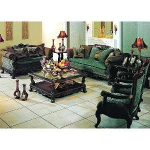  Yuan Tai Ranburne Fabric/Woodtrim Sofa