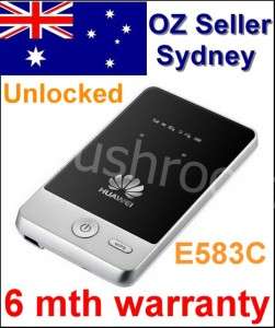 HUAWEI E583C 3G HSPA MIFI WIFI Pocket MODEM UNLOCKED  