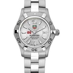 Mississippi State University Womens TAG Heuer Steel Aquaracer Watch 
