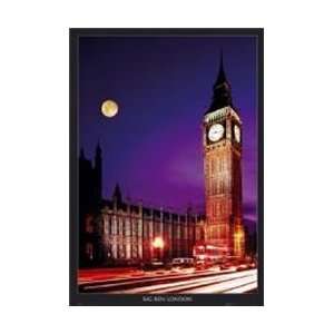  Buildings Posters Big Ben   Night Time Poster   86x61cm 