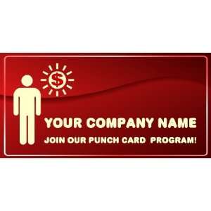     Your Company name Join Our Punch Card Program 