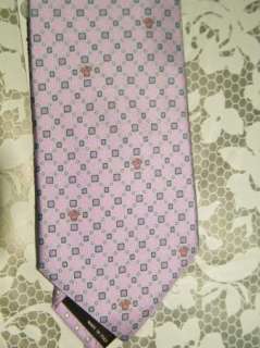 VERSACE neck tie mens tie Madusa lavender pink  