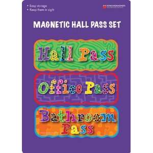  Dowling Magnets Magnetic Hall Pass Set: Toys & Games