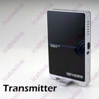 WHDI 5GHz Wireless HDMI Extender Transmitter Receiver Kits HD TV PC 