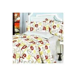  Blancho Bedding   [Apple Letter] 100% Cotton 7PC Bed In A 