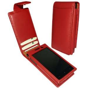   Frama 413 Red Leather Case for HTC MAX 4G Cell Phones & Accessories
