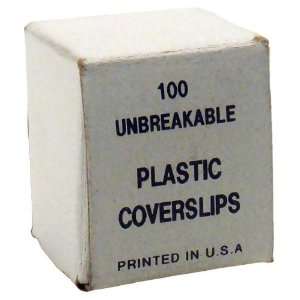  Jorvet Microscope Coverslips Plastic (100 ct) Pet 