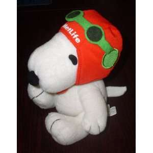  Extremely Rare! Peanuts Metlife Flying Ace Pilot Snoopy w 