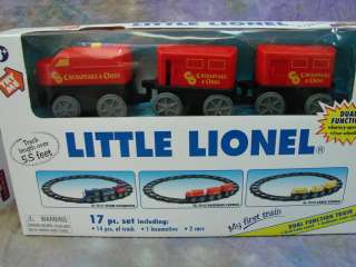   Little Lionel My First Train Set Lot of 4 With School O Scale  
