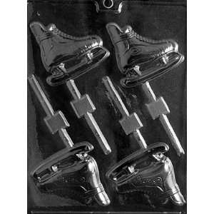  ICE SKATES LOLLY Sports Candy Mold Chocolate: Home 