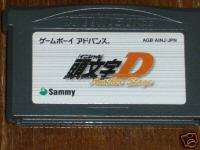 INITIAL D Another Stage Gameboy Advance GBA Japan  