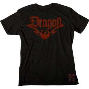 Dragon Alliance Menace T Shirt , Color Black, Size Sm 723 2066 BLK 