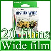 FUJI INSTAX POLAROID WIDE CAMERA 210 + 80 Wide FILMS 659096711576 