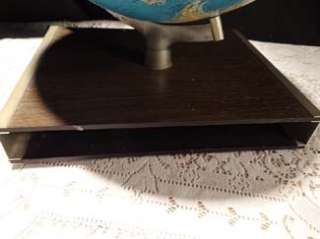   dated 12 International World Globe by Rand McNally with Book Stand