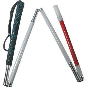   Folding Cane with Tie On Loop Tip 40 inches: Health & Personal Care