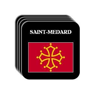  Midi Pyrenees   SAINT MEDARD Set of 4 Mini Mousepad 
