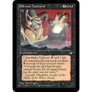   Infernal Darkness (Magic the Gathering  Ice Age Rare) Toys & Games