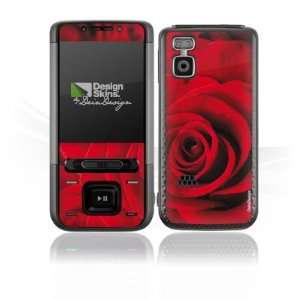  Design Skins for Nokia 5610 Xpress Music   Red Rose Design 