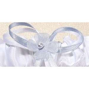  Irish Lace Inspired Wedding Garters White Blue Everything 