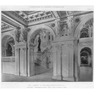   ,Washington,D.C.,c1898,Interior,Architecture,hallway