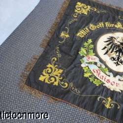   GERMAN PRUSSIAN STANDARD FLAG EAGLE BULLION IRON CROSS OAK LVS  
