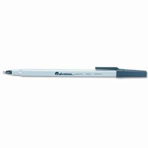  Universal : Economy Stick Ballpoint Pen, Gray Barrel 