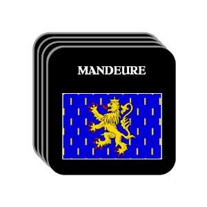  Franche Comte   MANDEURE Set of 4 Mini Mousepad Coasters 