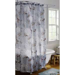   Curtain With Floral Peony Design By Collections Etc