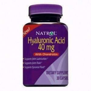  Natrol Joint Health Hyaluronic Acid 40 mg 30 capsules 