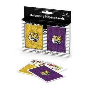  LSU Tigers Team Spirit Two Pack Playing Cards: Sports 
