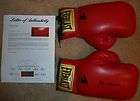 Rare Cassius Clay Signed Boxing Glove Muhammad Ali