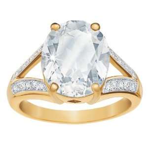  Love & Loyalty White Topaz & Diamond Ring Jewelry