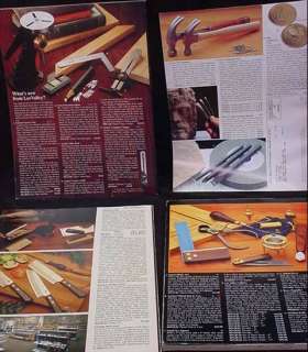 Lee Valley Tool Catalogs 1984 /97 /94 /98 Woodworking  